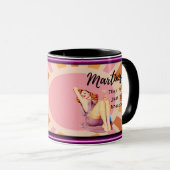 面白いマグカップ コーヒー 最高の友達へのギフト "マティーニ" マグカップ (正面右)