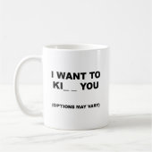 面白いマグカップ Funny Mug コーヒーマグカップ (左)