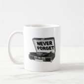 面白いマグカップ Never Forget Records コーヒーマグカップ (左)