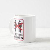 面白いマグカップ Not Your District Funny Mug 9 コーヒーマグカップ (正面左)