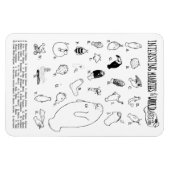 面白いマナテーズ磁石 マグネット (横)