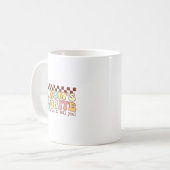 面白いママのお気に入りの子供息子娘私はママのF コーヒーマグカップ (正面左)