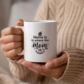 面白いママのコーヒーマグ コーヒーマグカップ