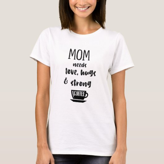 面白いママの引用Tシャツ Tシャツ (正面)