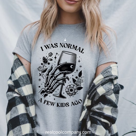 面白いママの服 普通のママだった数年前 ママへのギフト トライブレンドTシャツ