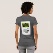 面白いママの生活Tシャツ Tシャツ (裏面フル)