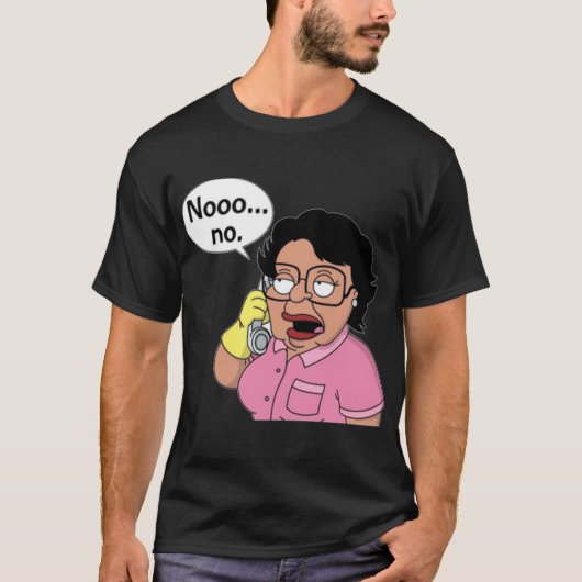 面白いママ Tシャツ (正面)