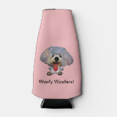 面白いマルタ犬のボトルクーラー ボトルクーラー (正面)