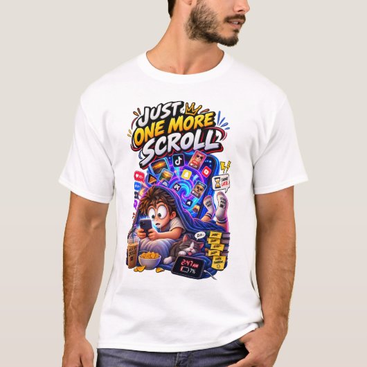 面白いミーム - 共感できるユーモアとコメディデザイン Tシャツ (正面)