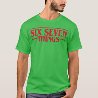 面白いミーム 67 レトロ シックス セブン もの メンズ レディース キッズ Tシャツ