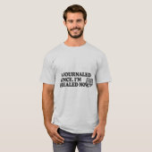 面白いメンタルヘルスケアの引用Tシャツ サーカズム セルフケア Tシャツ (正面フル)