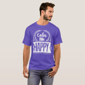 面白いモチベーションが湧く名言 Tシャツ (正面フル)