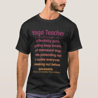 面白いヨガの先生 1 Tシャツ