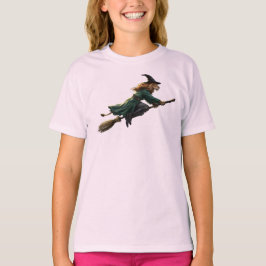 面白いライオン魔女ハロウィン子供Tシャツ Tシャツ