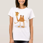 面白いラクダ Tシャツ (正面)
