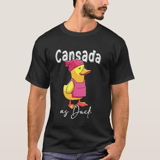 面白いラティーナのママのアヒルの疲れたデザイン Tシャツ (正面)