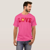 面白いラブギフト Tシャツ (正面フル)