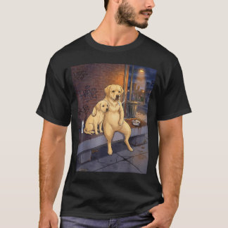 面白いラブラドール・レトリバー・スモーク Tシャツ