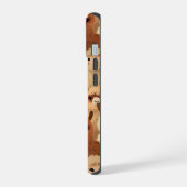 面白いラマのiPhoneケース iPhone 15ケース (左側面)