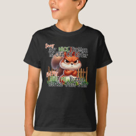 面白いリス Tシャツ