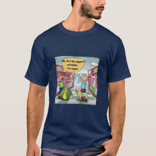 面白いリックロンドン アーティチョーク コミック Tシャツ
