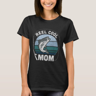 面白いリール クールママ フィッシング 母の日 女性ギフト Tシャツ