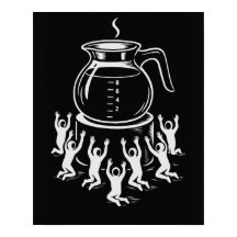 面白いレトロコーヒー - コーヒーを崇拝する