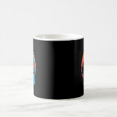 面白いレトロロボット コーディング コンピューター画面 面白いレトロ コーヒーマグカップ (中央)