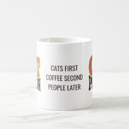 面白いレトロ猫好きグッズ ネコ飼い主 ネコ愛好家 コーヒーマグカップ