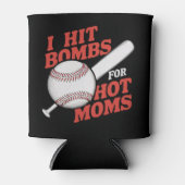 面白いレトロ野球 私はホットママのために爆弾を打つ 缶クーラー (正面)
