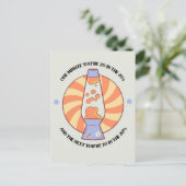 面白いレトロ70年代 ポストカード (スタンド正面)