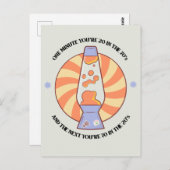 面白いレトロ70年代 ポストカード (正面/裏面)