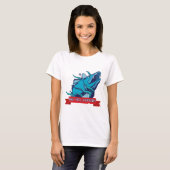 面白いロシアのスラングフィッシュスープ Tシャツ (正面フル)