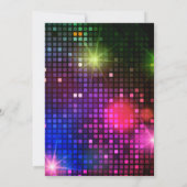 面白いロックスターの招待 招待状 (裏面)