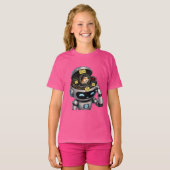 面白いロボットのミーム Tシャツ (正面フル)