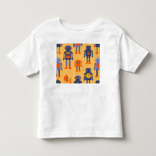 面白いロボット トドラーTシャツ