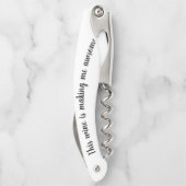 面白いワインの名言 私を素敵にする ソムリエナイフ (裏面)