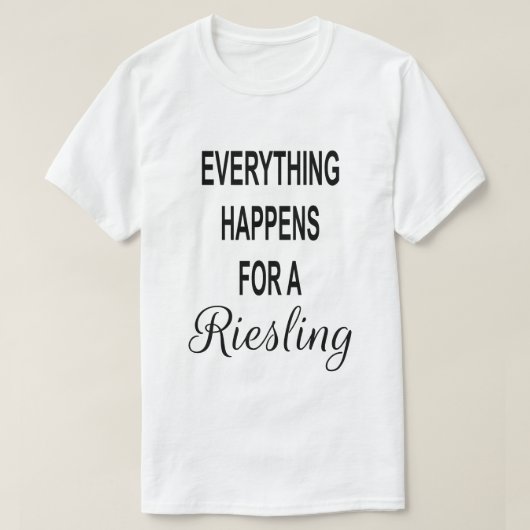 面白いワインの飲酒名言 Tシャツ (デザイン正面)