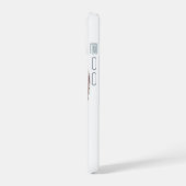面白いワカの斜視 iPhone 15ケース (左側面)