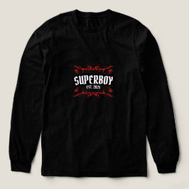面白いワッキーなスマイリーフェイス グラフィック メンズTシャツ トライブレンドTシャツ