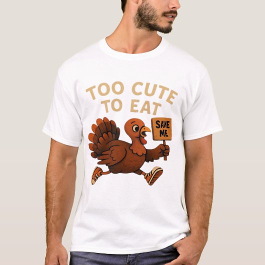 面白い七面鳥の脱出オーバーサイズTシャツ.png Tシャツ (正面)