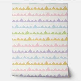 面白い三角模様 壁紙