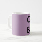 面白い上司のマグカップ、OBEY コーヒーマグカップ (正面左)