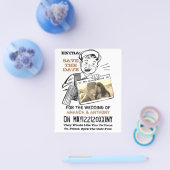 面白い予算節約お知らせカスタム写真 チラシ (シングル)