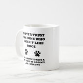 面白い人じゃないマグカップ コーヒーマグカップ (正面左)