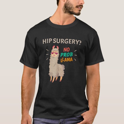 面白い人工股関節入れ替え手術 Tシャツ (正面)