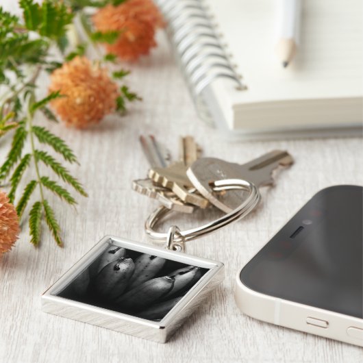 面白い人 キーホルダー (側面)