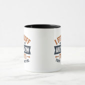 面白い仕事のギフト付き引用Tシャツ – 物を直す&知っている マグカップ (中央)