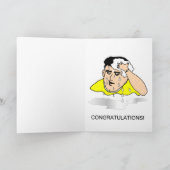 面白い仕事の昇進 カード (内部)