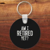 面白い仕事 - まだ引退してる? キーホルダー (正面)